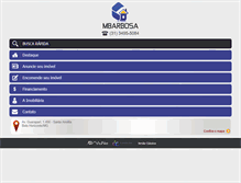 Tablet Screenshot of mbarbosaimoveis.com.br